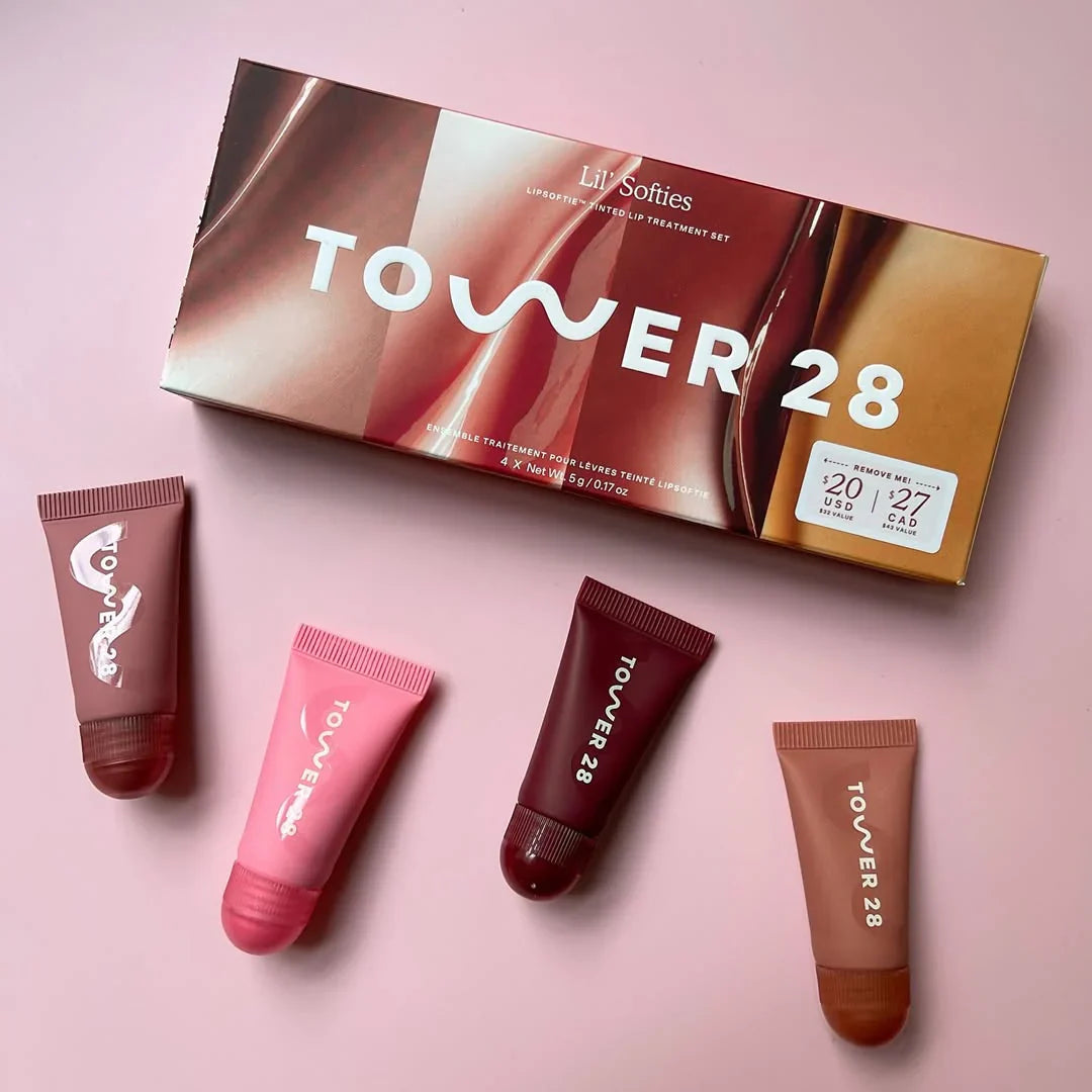 Tower 28 Mini Lil Softies Tinted Lip Treatment Set