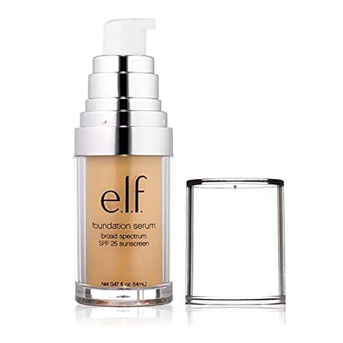 e.l.f. Beautifully Bare Foundation Serum, Broad Spectrum SPF 25 Sunscreen