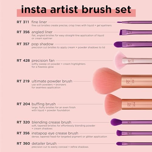 Real Techniques Insta Artist Brush Set