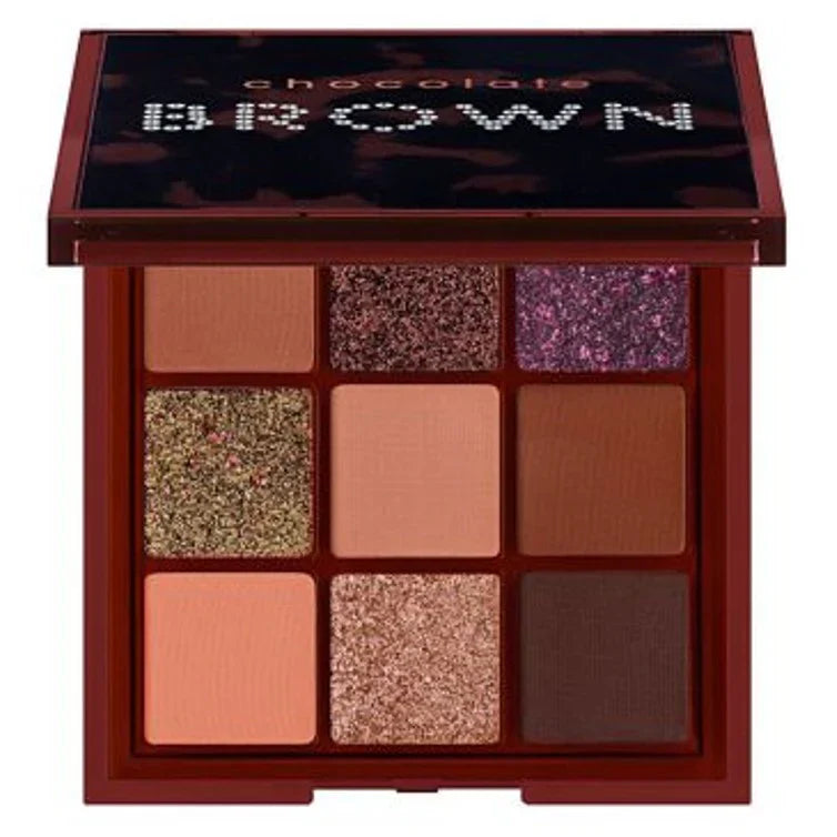 Hudamoji Chocolate Brown Eyeshadow Palette