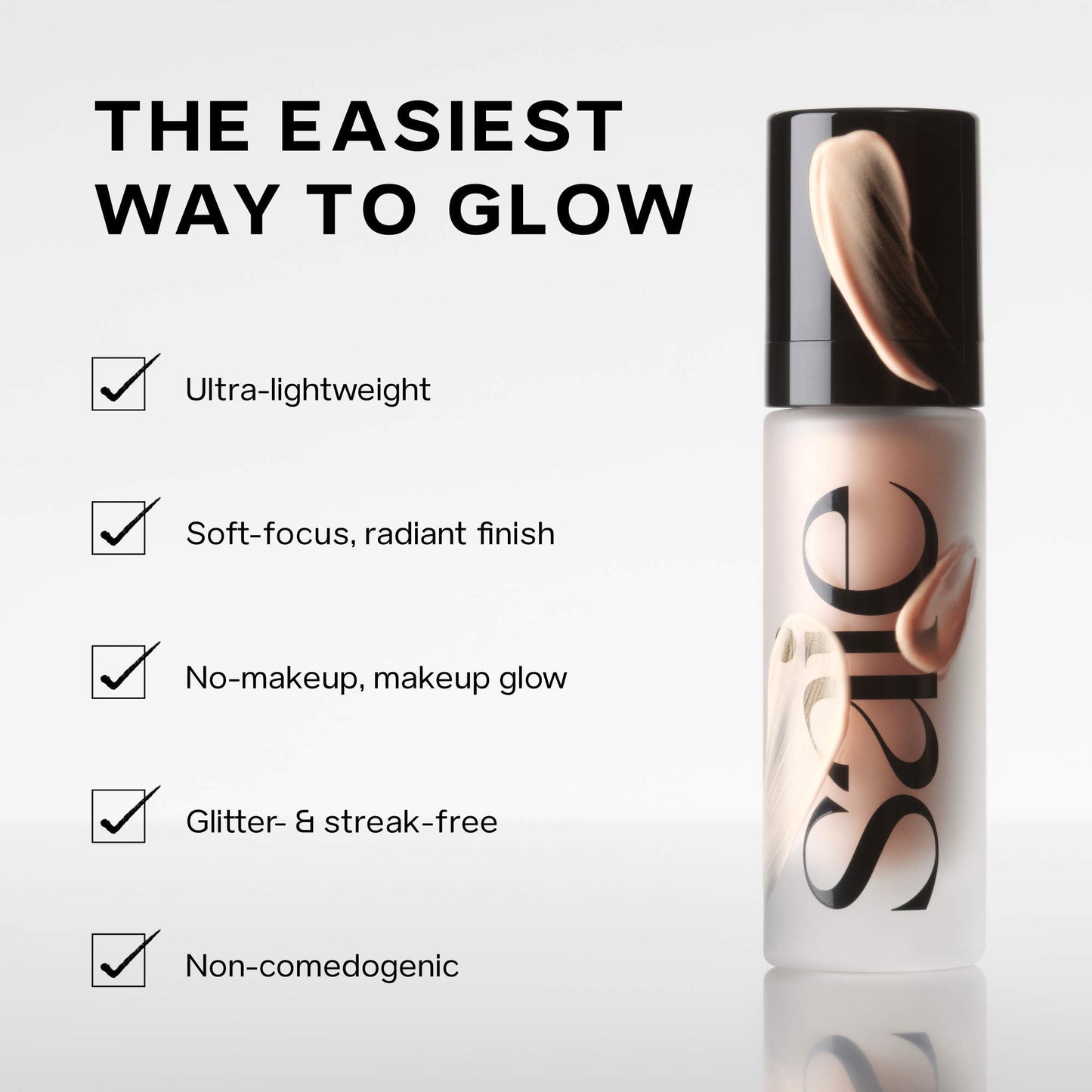 Saie Glowy Super Gel Lightweight Dewy Multipurpose Illuminator - 15ml
