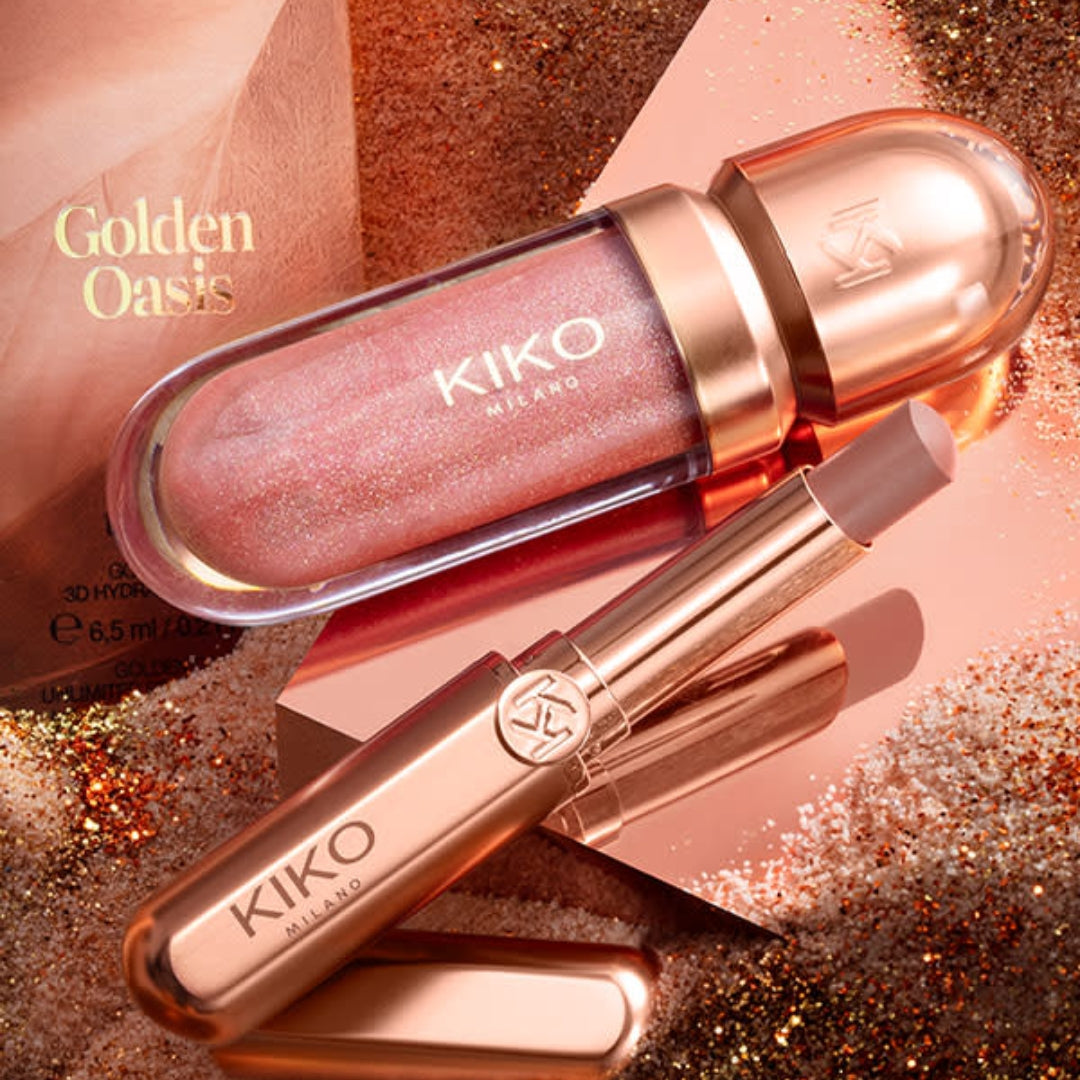 Kiko Milano Golden Oasis Chic Lips Beauty Kit